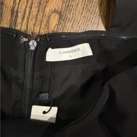 NWT ✨ Commense Women’s Choker Design Pleated Panel Dress- size large - Picture 3 of 7